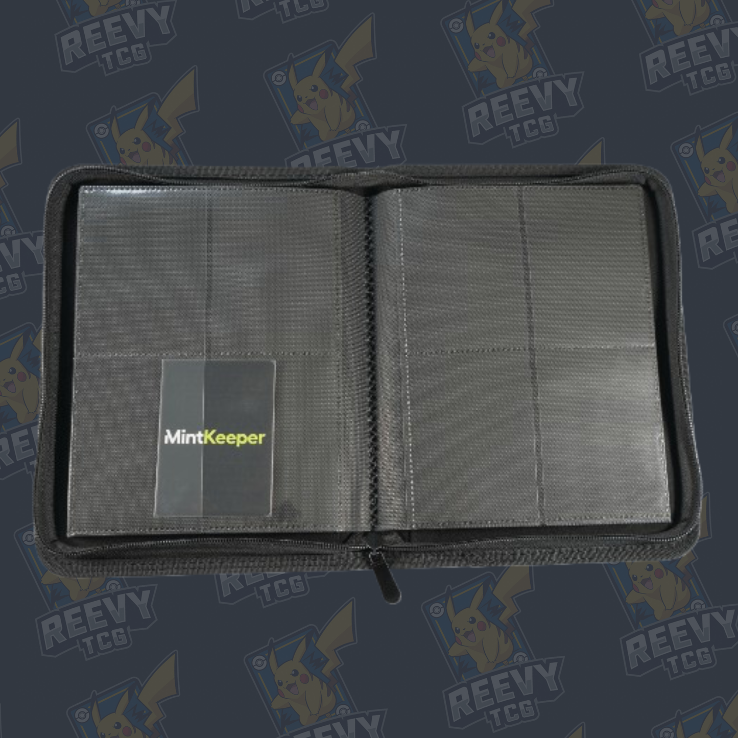 MintKeeper - 4 Pocket Premium Zip Trading Card Binder