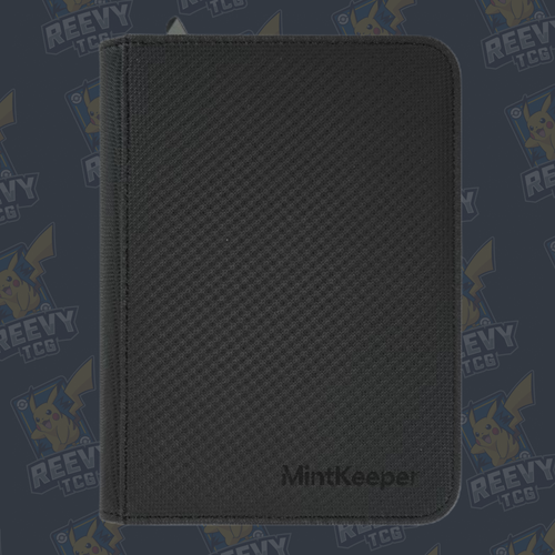 MintKeeper - 4 Pocket Premium Zip Trading Card Binder
