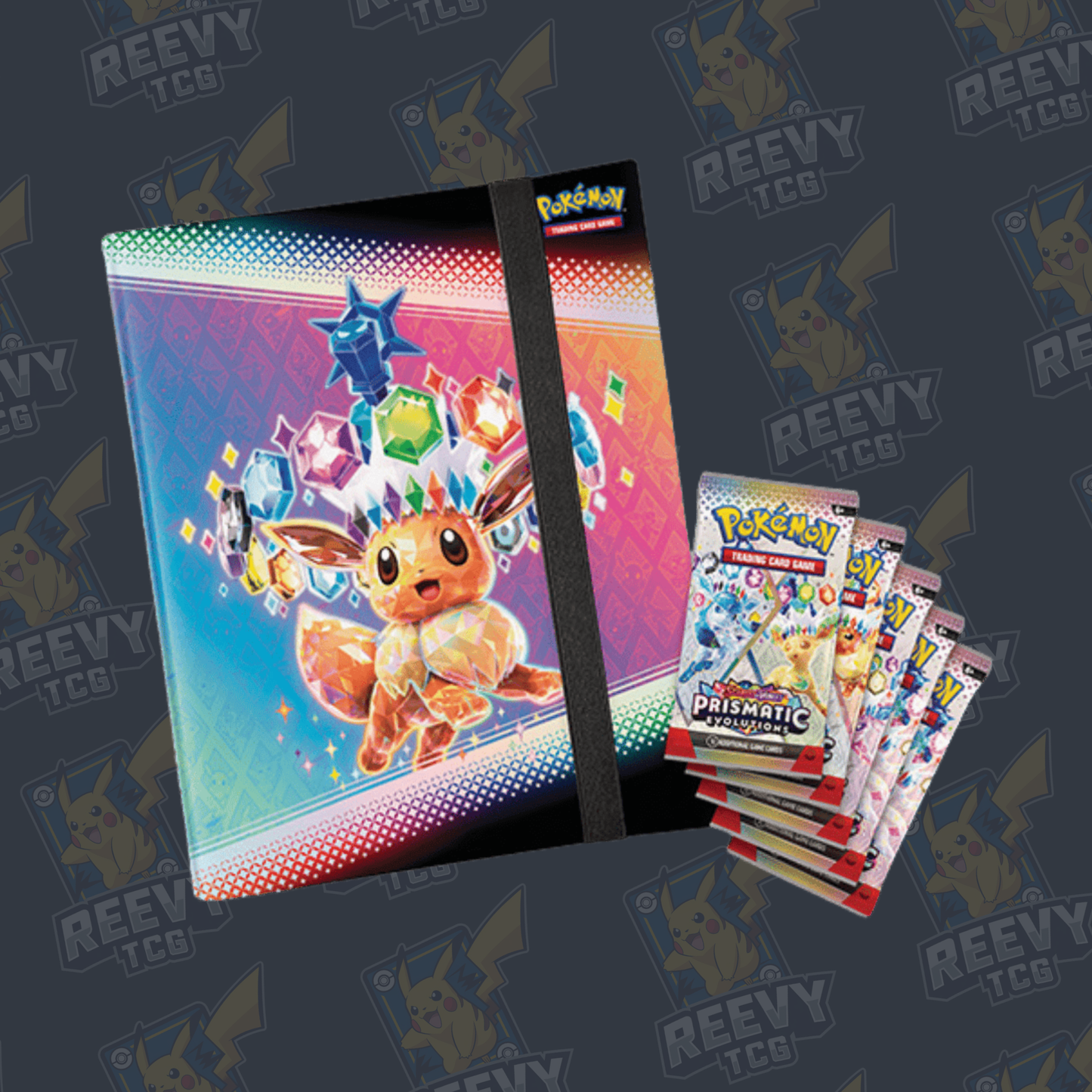 Pokemon TCG - Scarlet & Violet - Prismatic Evolutions - Binder Collection