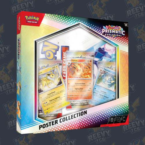Pokemon TCG - Scarlet & Violet - Prismatic Evolutions - Poster Collection