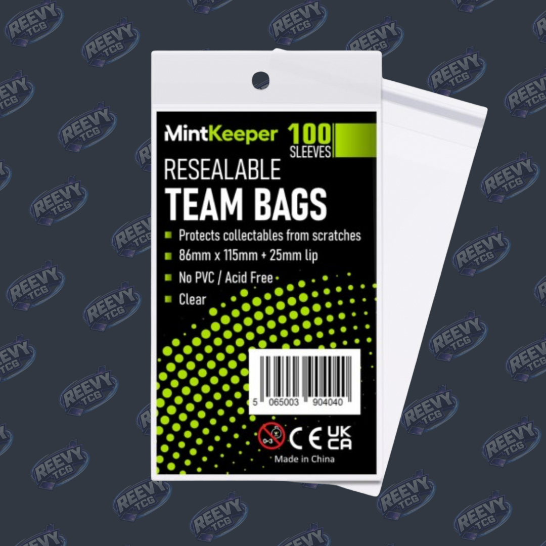 MintKeeper - Team Bags - Resealable - 100 Pack