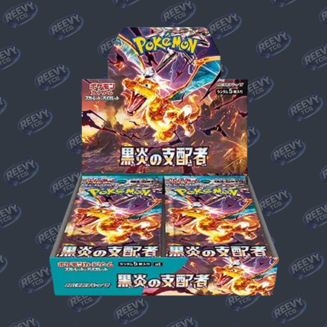 Pokemon TCG - Ruler of the Black Flame (sv3) - Japanese - Booster Box