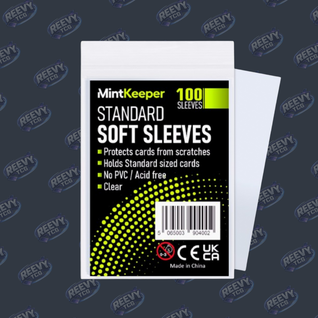 MintKeeper - Standard Soft Card Sleeves (100 Sleeves)
