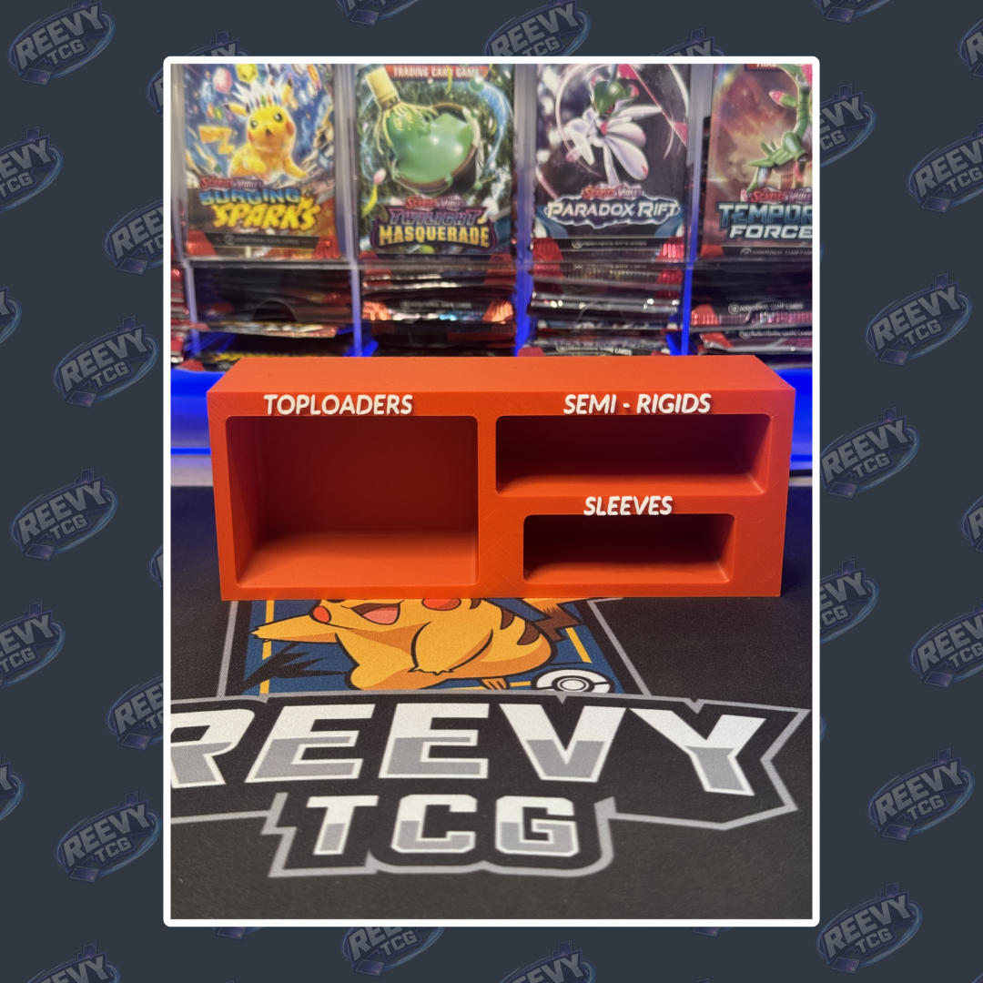 Reevy TCG - Toploader, Penny Sleeves & Semi Rigid Premium Organiser