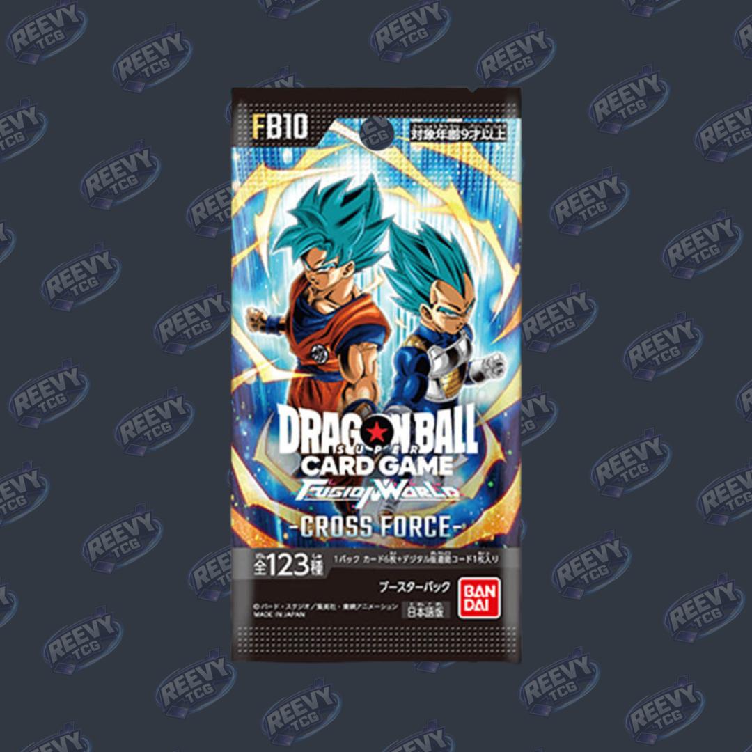 Dragon Ball Super - Fusion World - Cross Force FB10 - Japanese Booster Pack