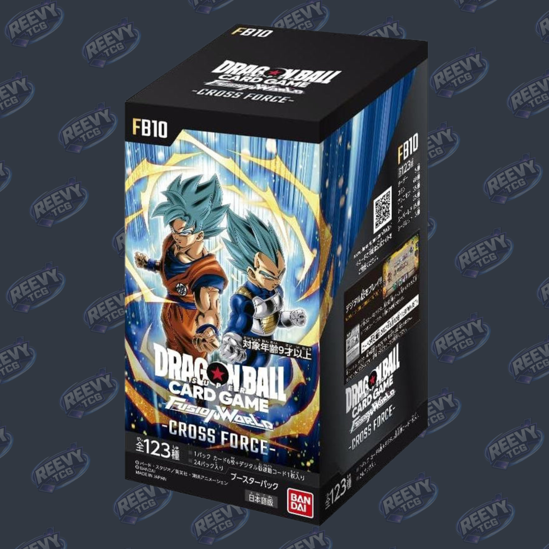 Dragon Ball Super - Fusion World - Cross Force FB10 - Japanese Booster Box