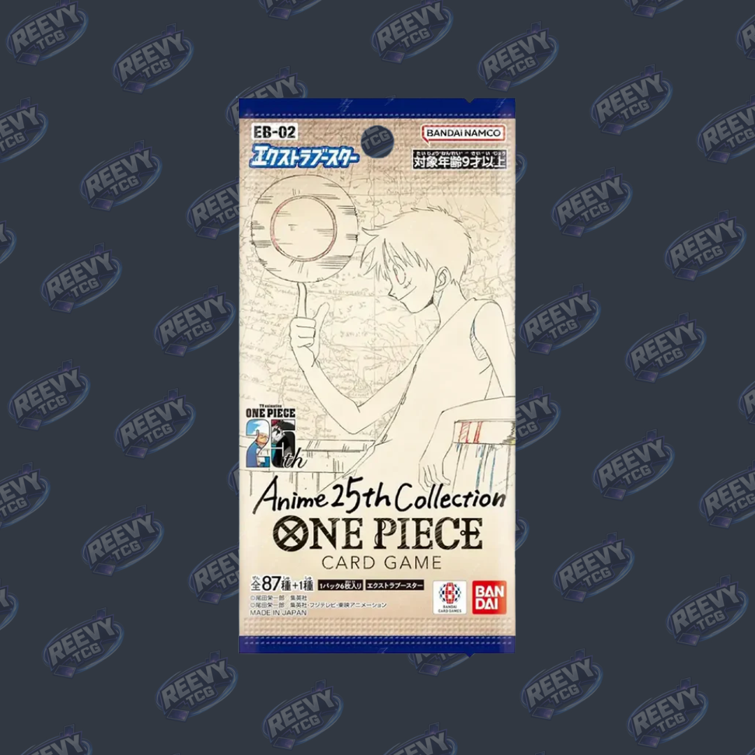 One Piece - Extra Booster Anime 25th Collection EB-02 - Japanese - Booster Pack