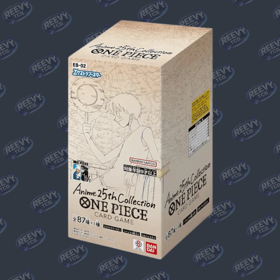 One Piece - Extra Booster Anime 25th Collection EB-02 - Japanese - Booster Box