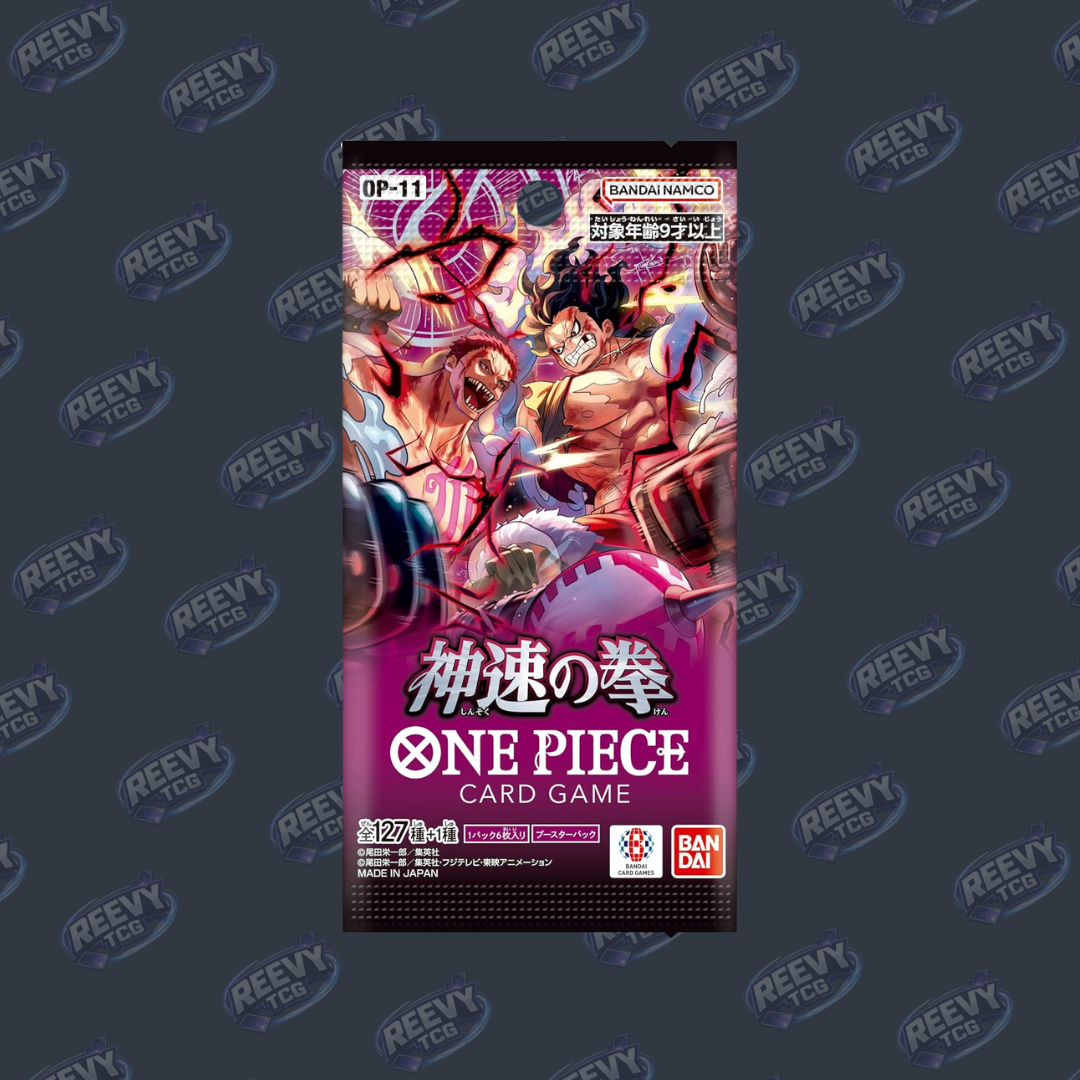 One Piece - A Fist of Divine Speed OP-11 - Japanese - Booster Pack