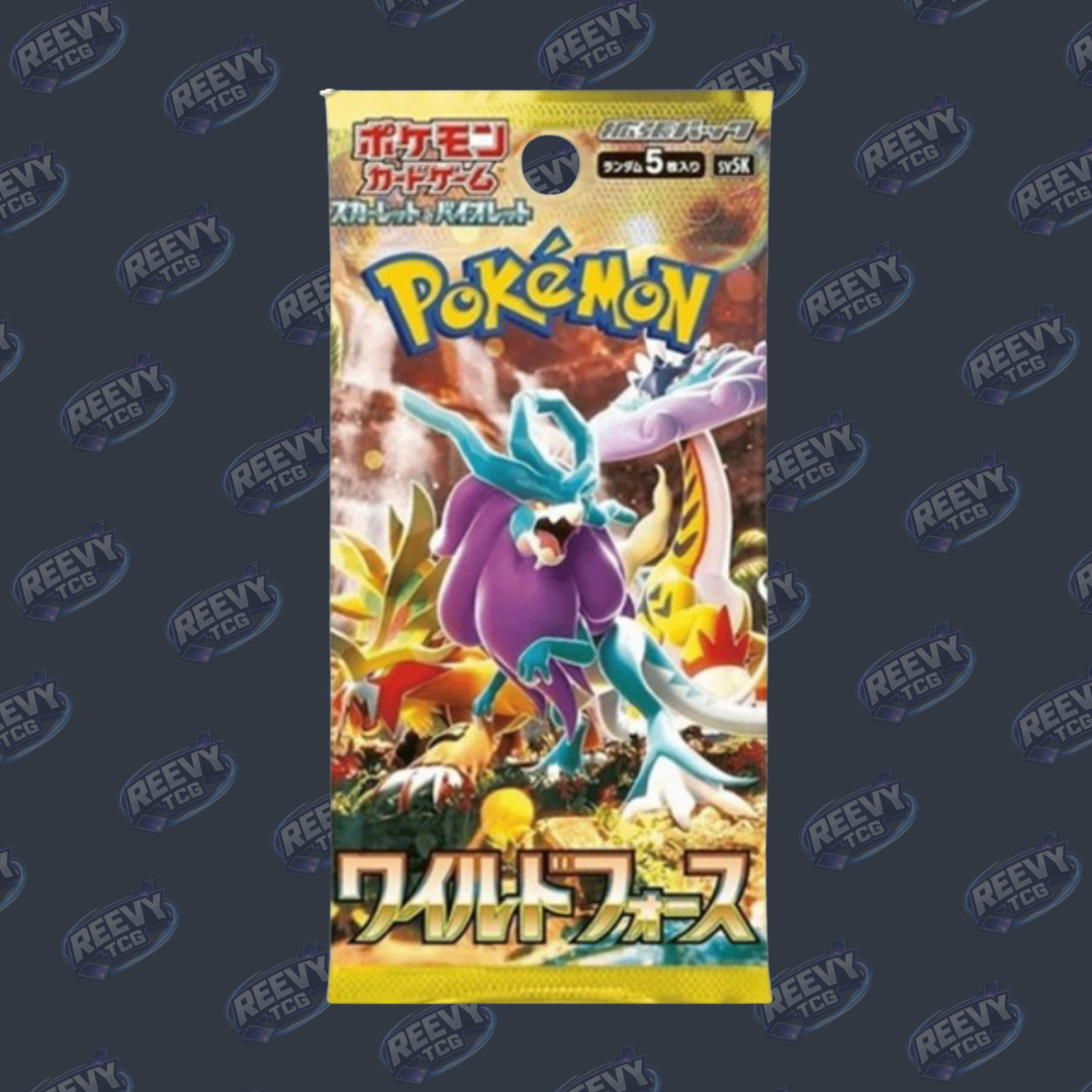 Pokemon TCG - Wild Force (sv5K) - Japanese - Booster Pack