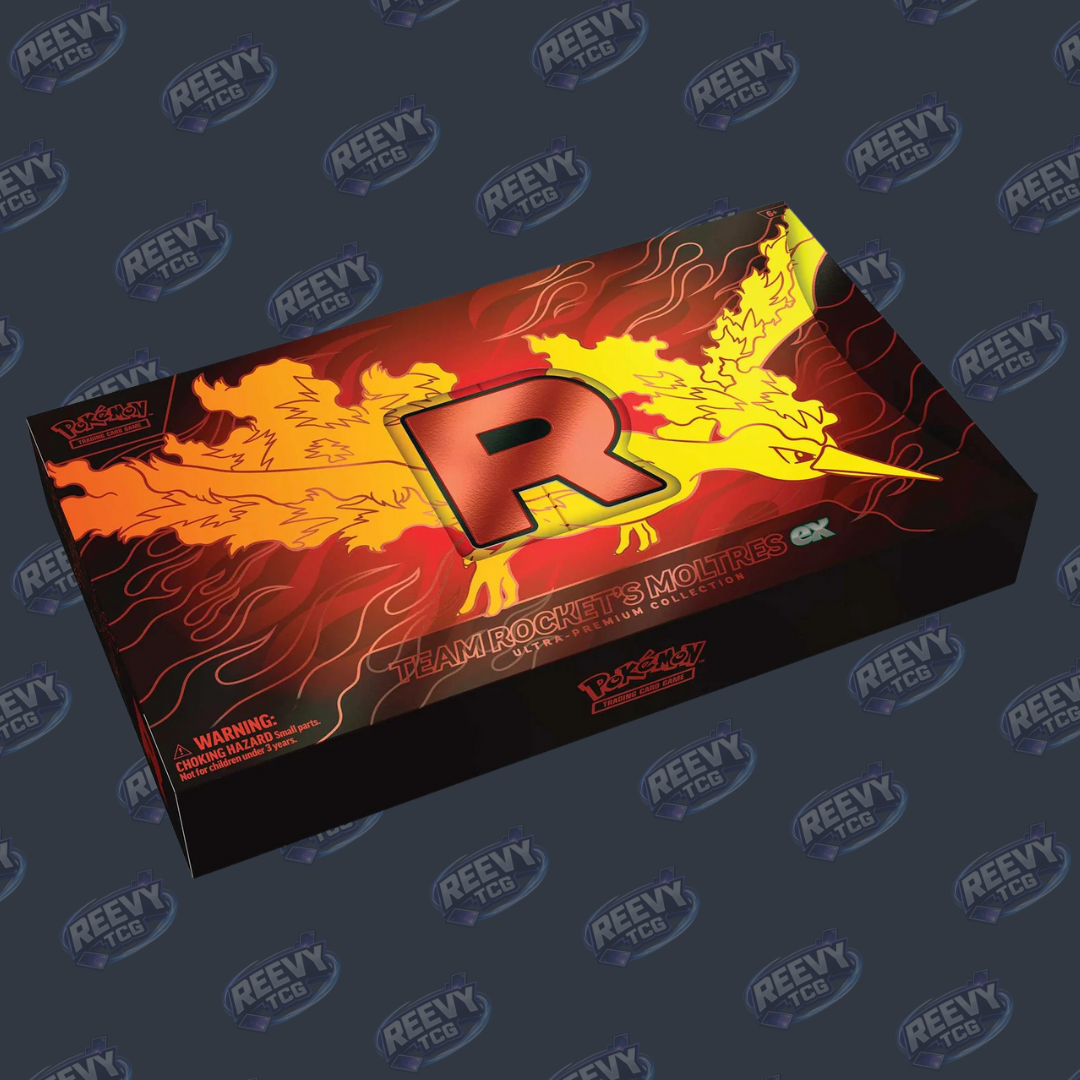 Pokemon TCG - Team Rocket's Moltres ex - Ultra Premium Collection