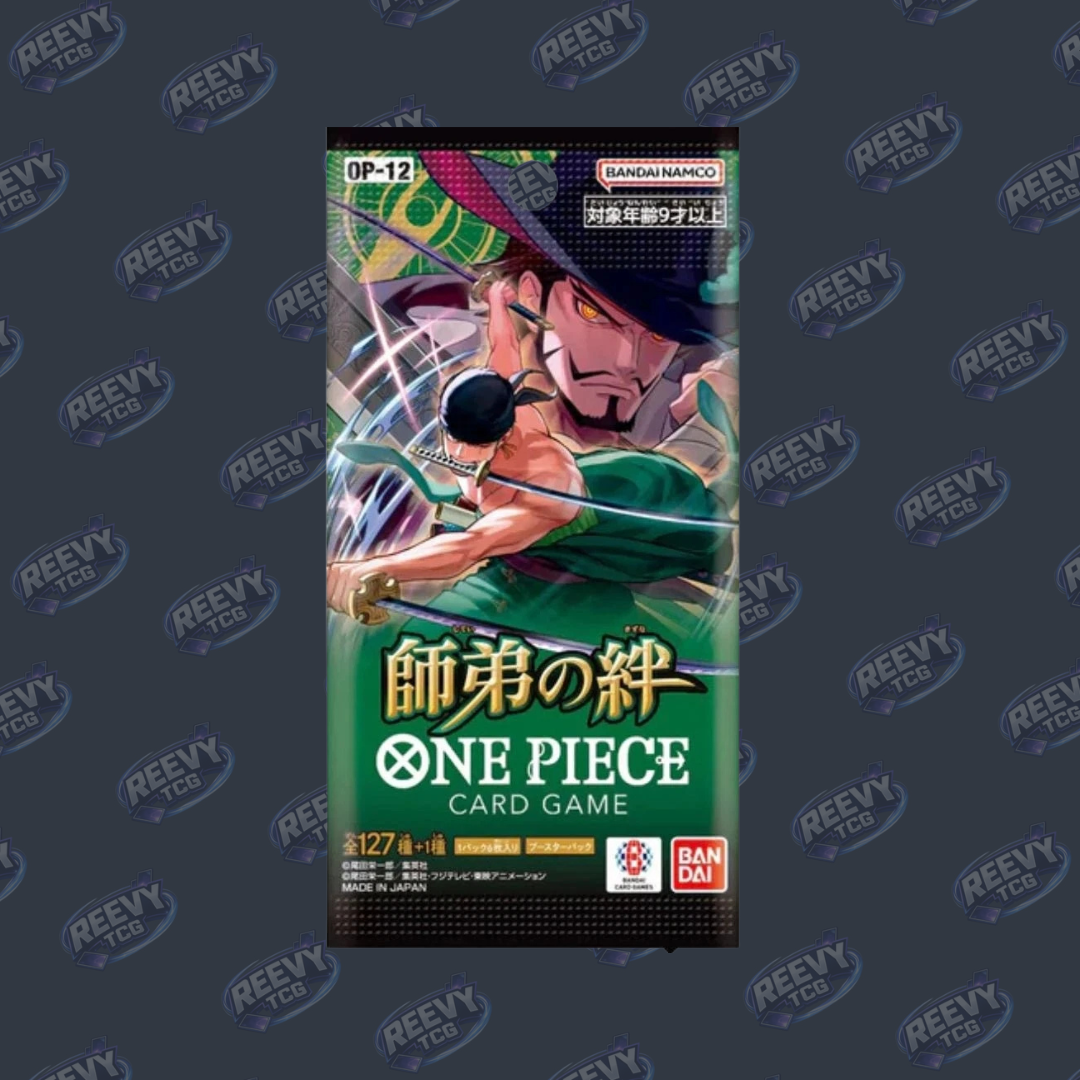 One Piece - Bonds of Master and Disciple OP-12 - Japanese - Booster Pack