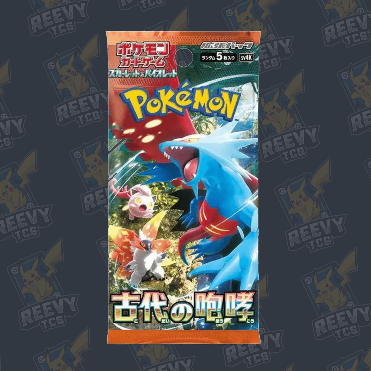 Pokemon TCG - Ancient Roar (sv4K) - Booster Pack