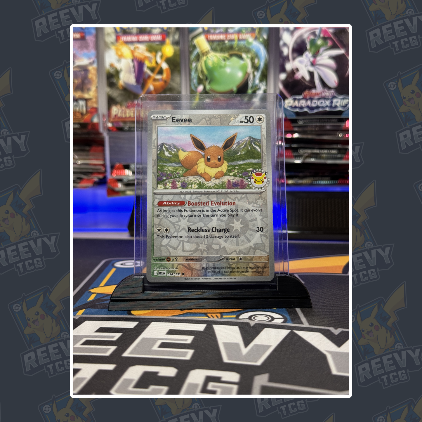 Reevy TCG - Toploader / Penny Sleeve Premium Card Stand