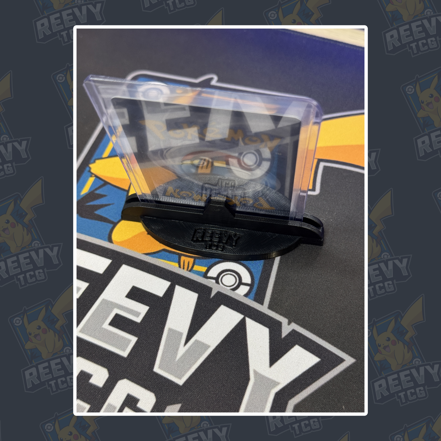 Reevy TCG - Toploader / Penny Sleeve Premium Card Stand