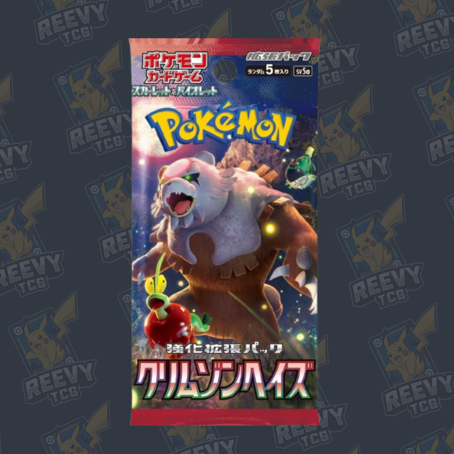 Pokemon TCG - Crimson Haze (Sv5a) - Booster Pack