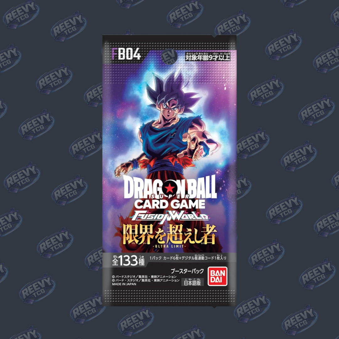 Dragon Ball Super - Fusion World - Ultra Limit FB04 - Japanese Booster Pack