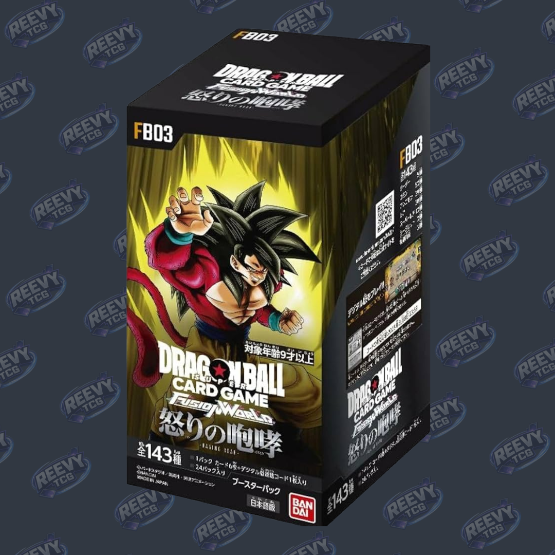 Dragon Ball Super - Fusion World - Raging Roar FB03 - Japanese Booster Box
