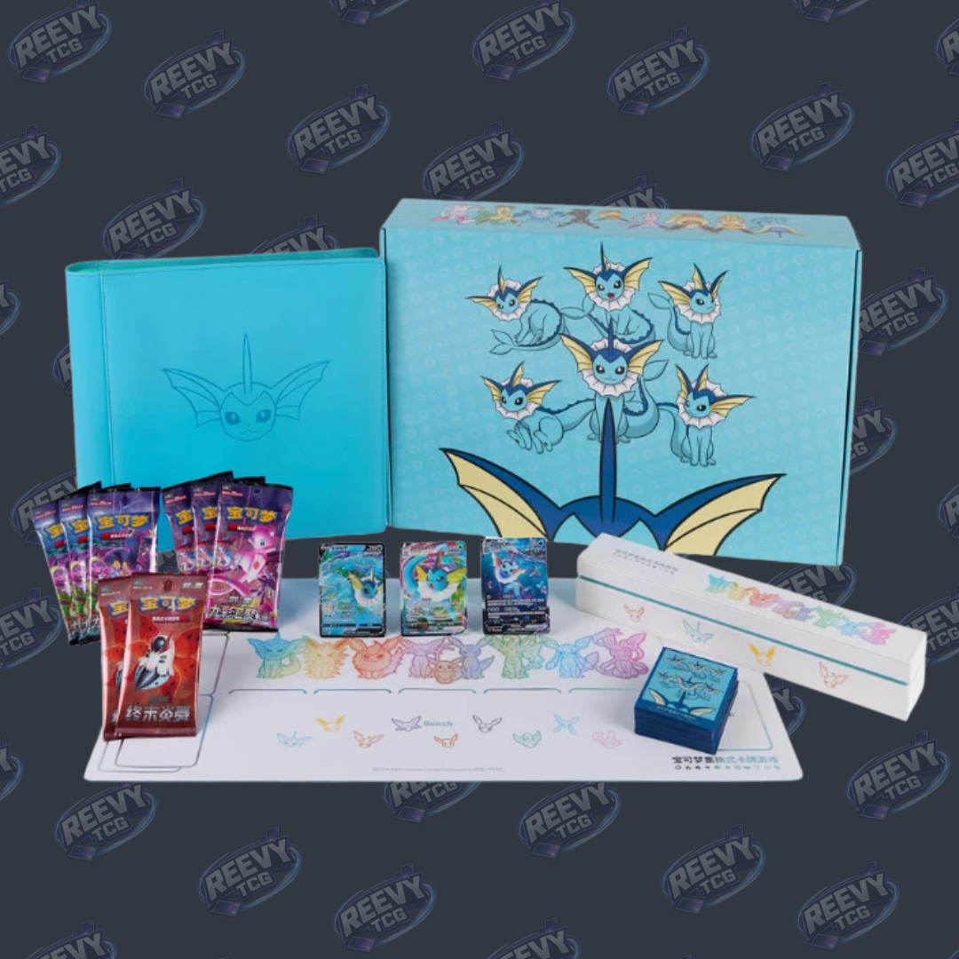 Pokemon TCG - Eevee GX Gift Box Vaporeon Box Exclusive - Chinese