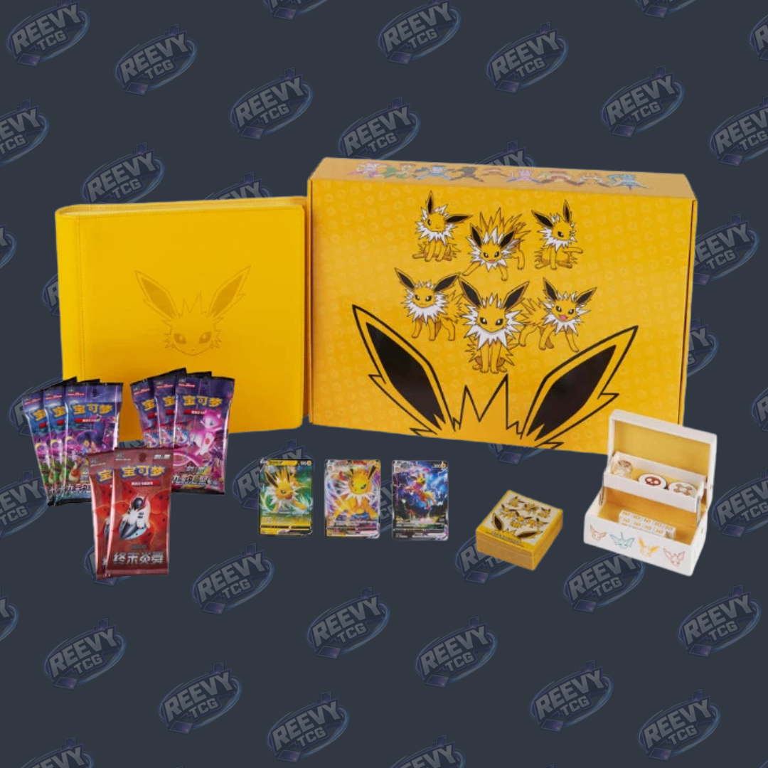 Pokemon TCG - Eevee GX Gift Box Jolteon Box Exclusive - Chinese
