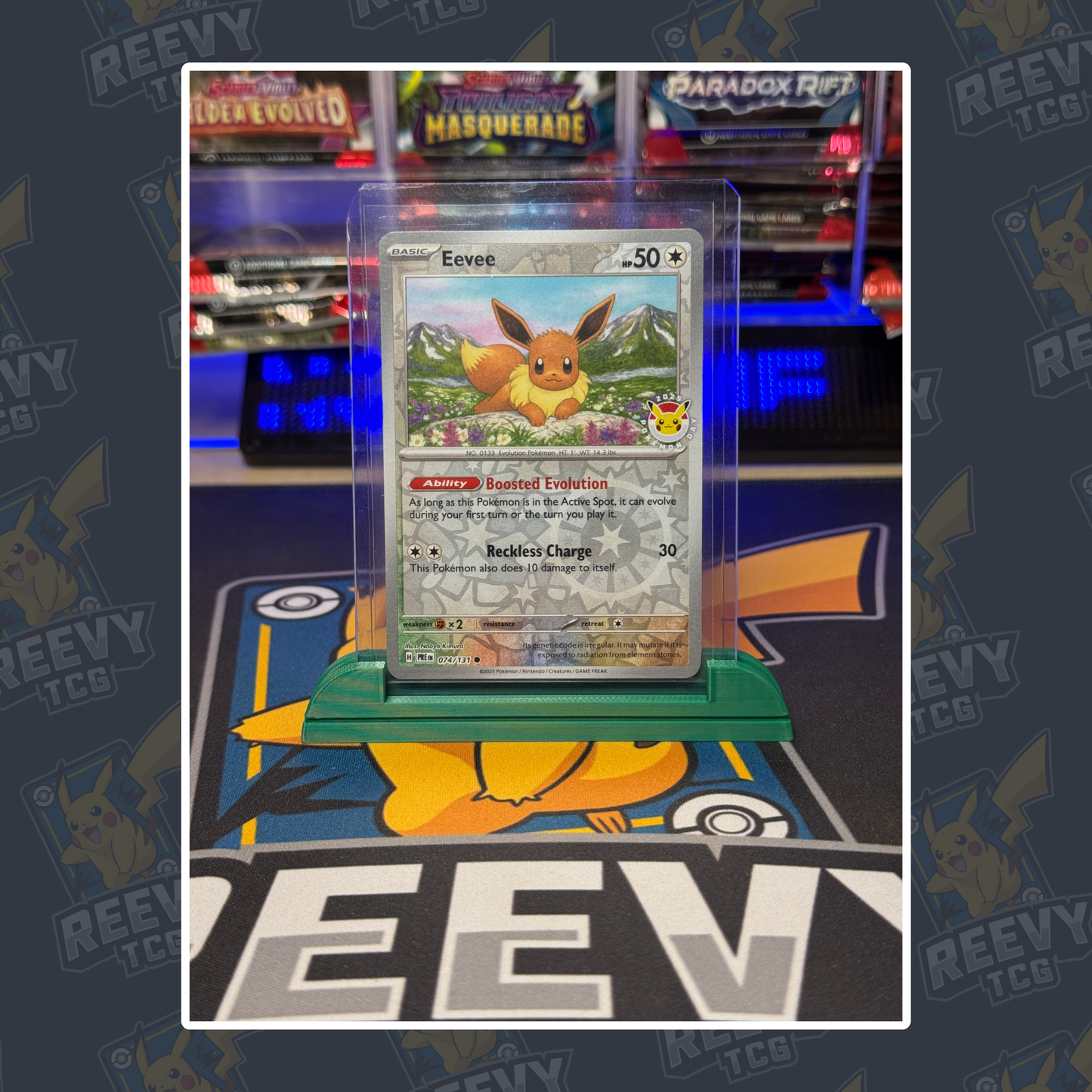 Reevy TCG - Toploader / Penny Sleeve Premium Card Stand