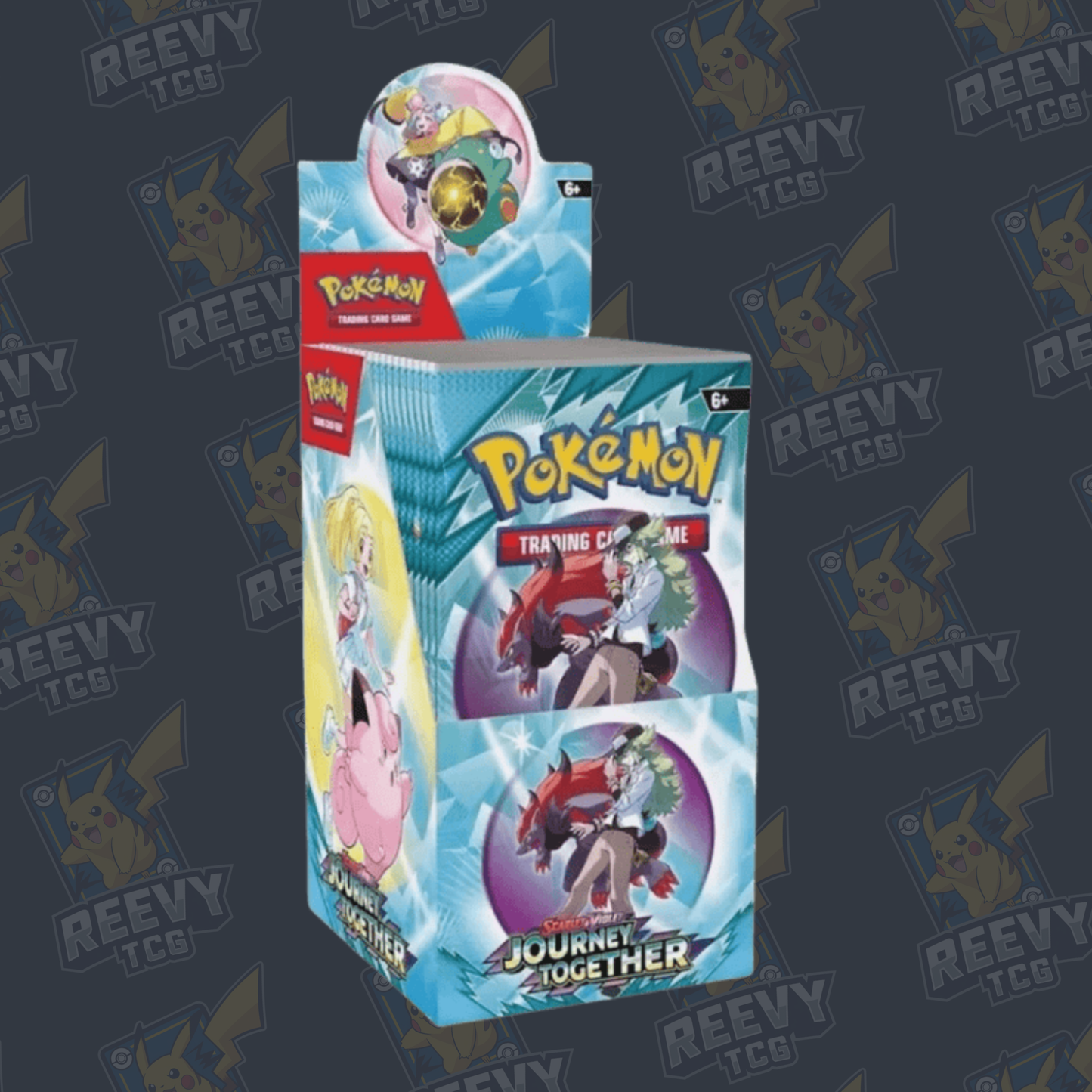 Pokemon TCG: Journey Together - Half Booster Box (18 Packs)