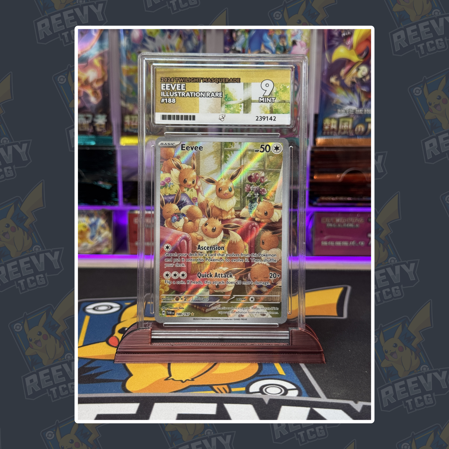 Reevy TCG - ACE/PSA Premium Card Stand