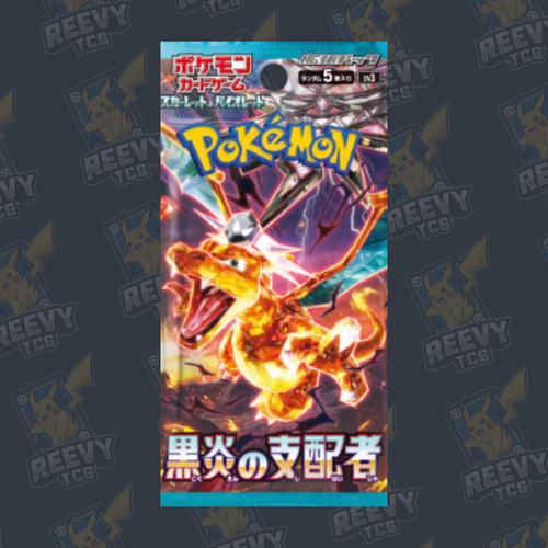 Pokemon TCG - Ruler of the Black Flame (sv3) - Japanese - Booster Pack