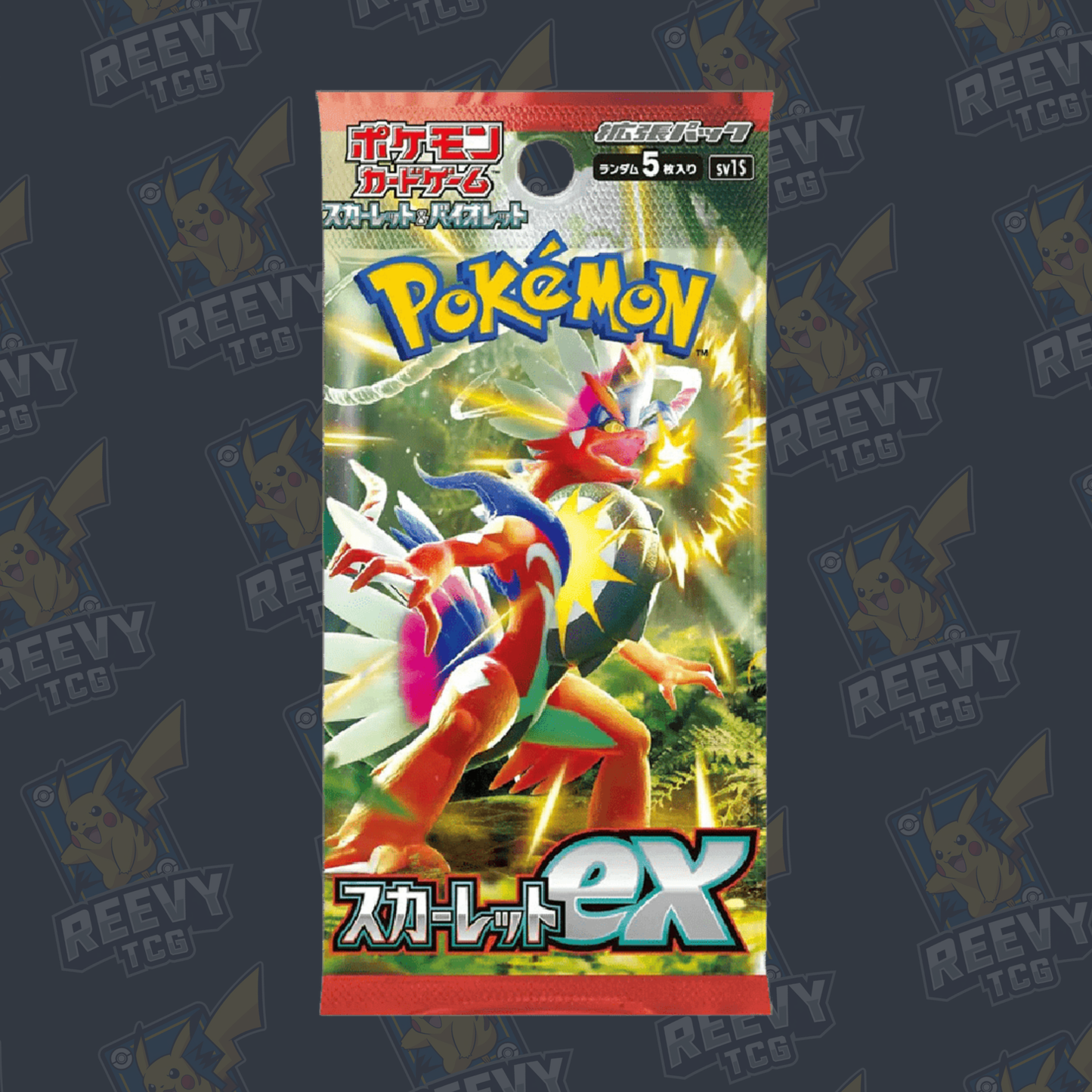 Pokemon TCG - Scarlet ex (sv15) - Japanese - Booster Pack