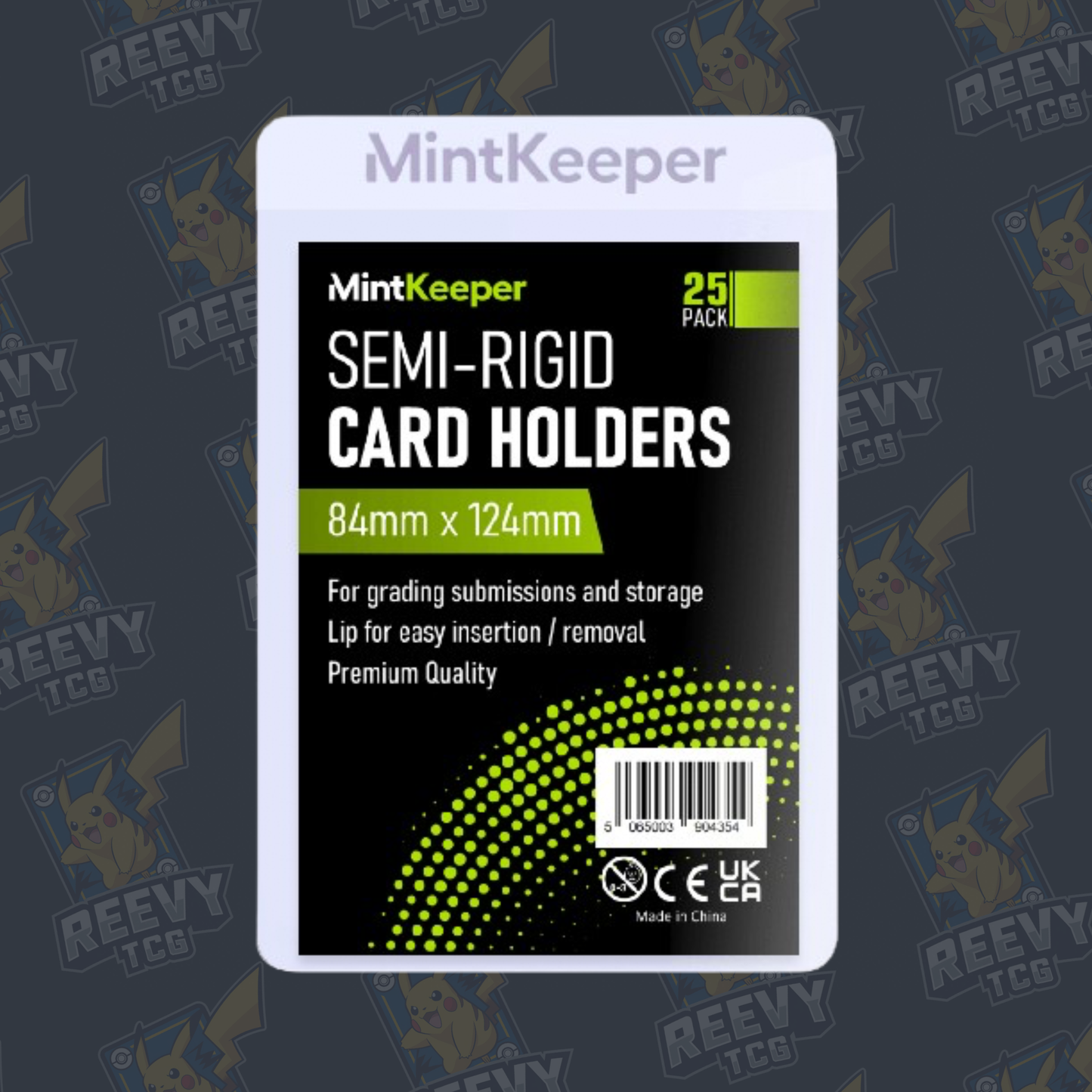 MintKeeper - Semi Rigid Card Holders - (25)