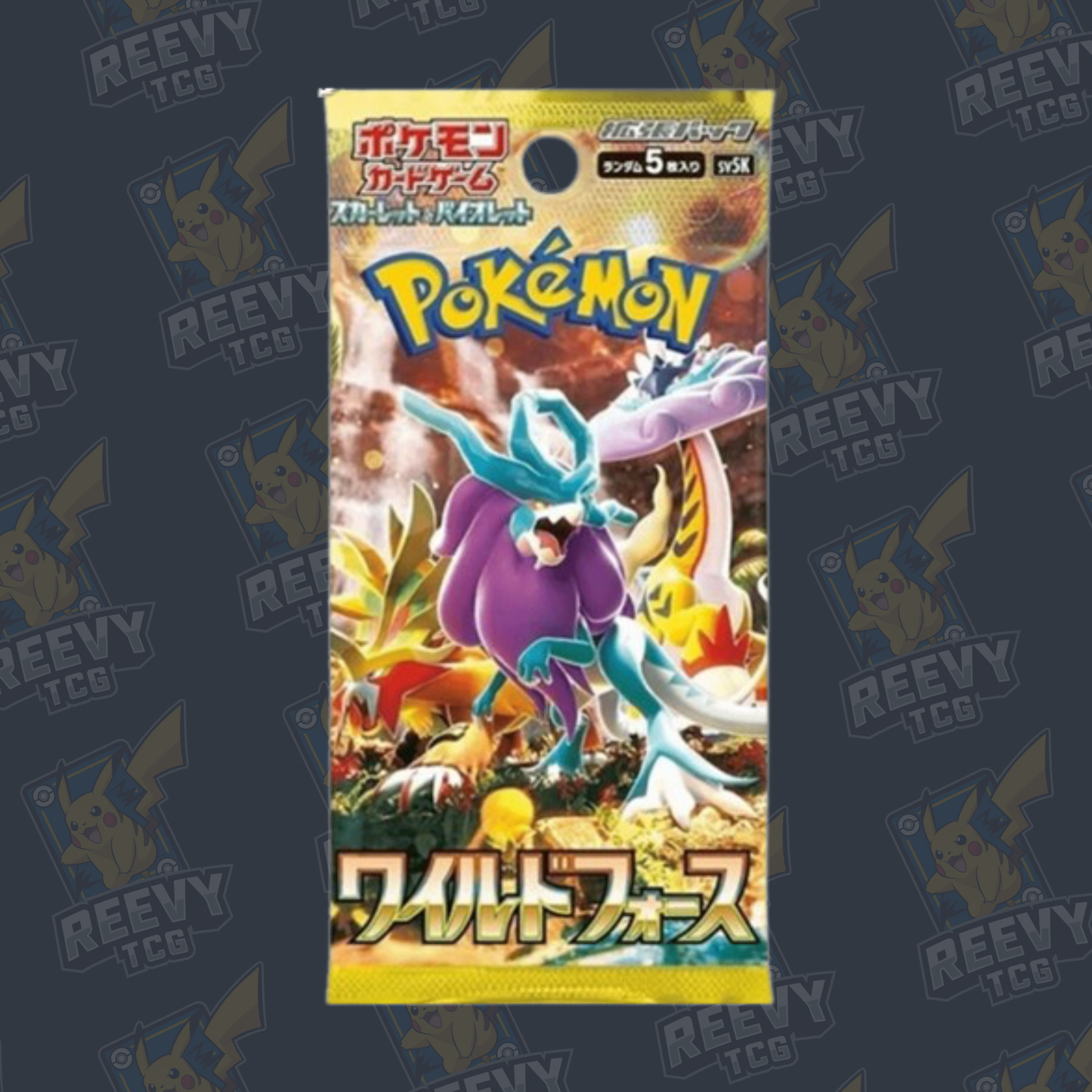 Pokemon TCG - Wild Force (sv5K) - Booster Pack