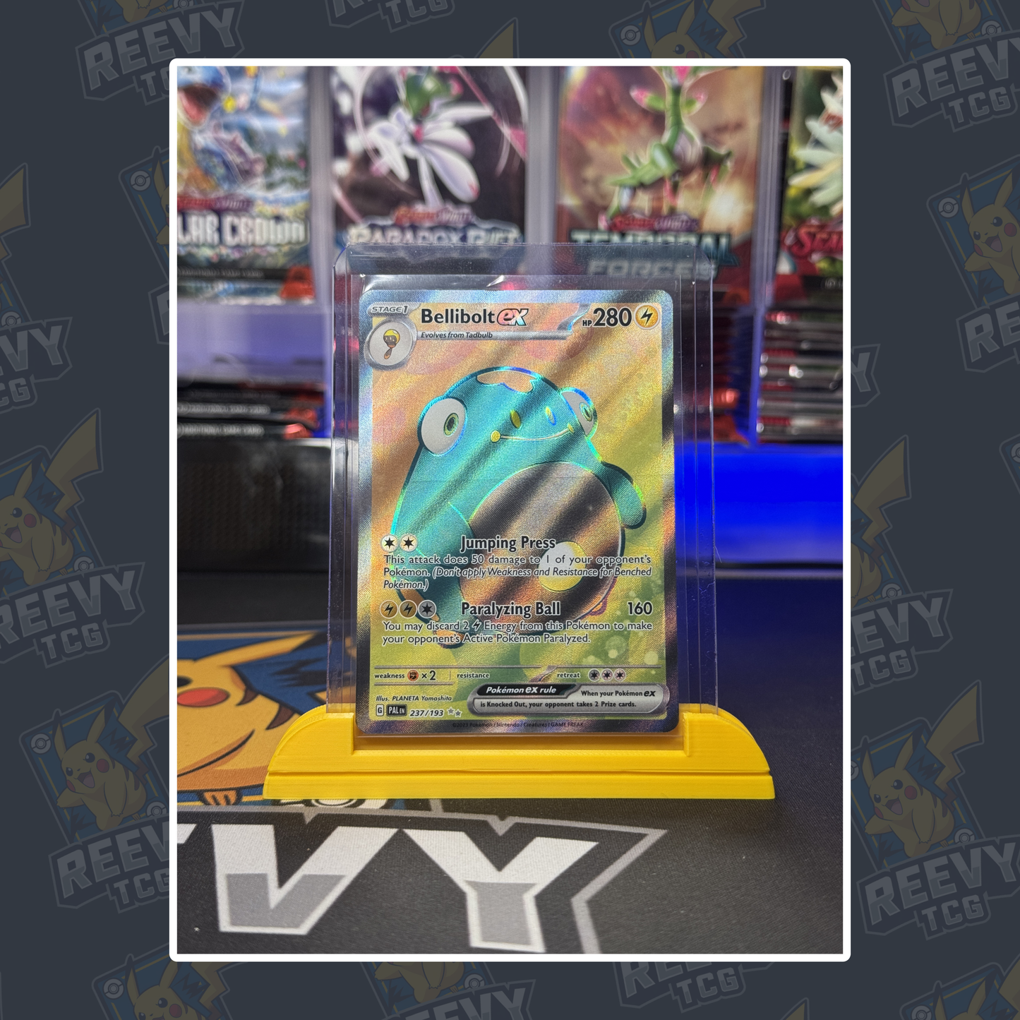 Reevy TCG - Toploader / Penny Sleeve Premium Card Stand