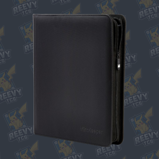 MintKeeper - 12 Pocket Premium Zip Trading Card Binder