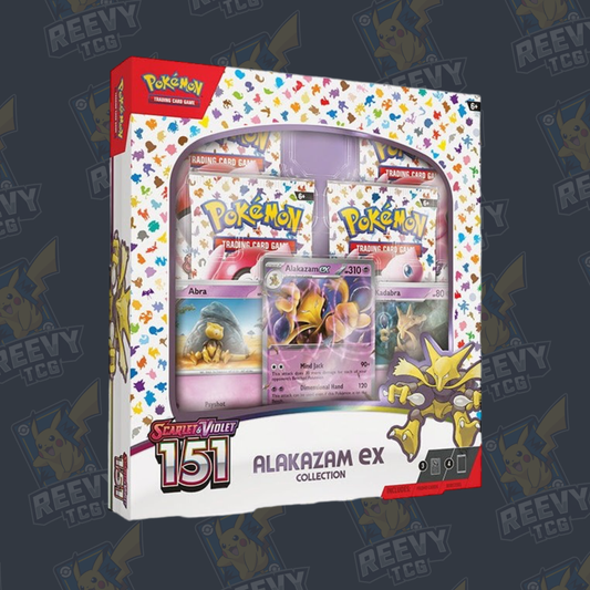 Pokemon TCG - Scarlet & Violet - 151 Alakazam ex - Collection Box