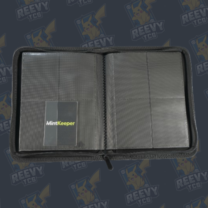 MintKeeper - 4 Pocket Premium Zip Trading Card Binder