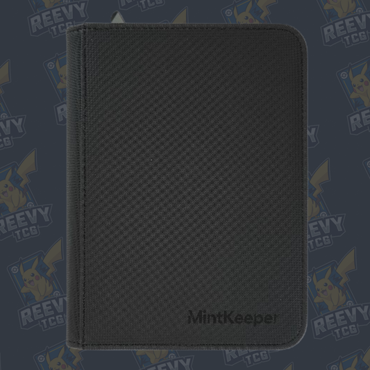 MintKeeper - 4 Pocket Premium Zip Trading Card Binder