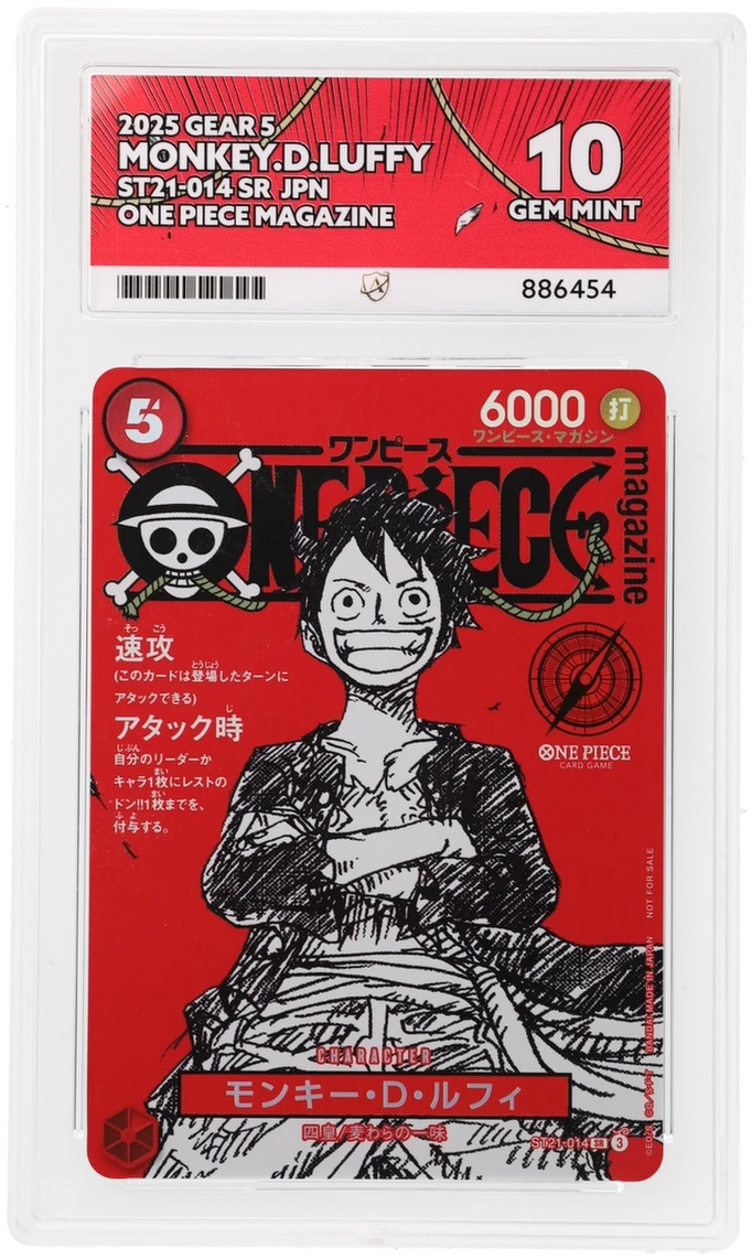 Monkey.D.Luffy - ST21-014 - Japanese [ACE 10]