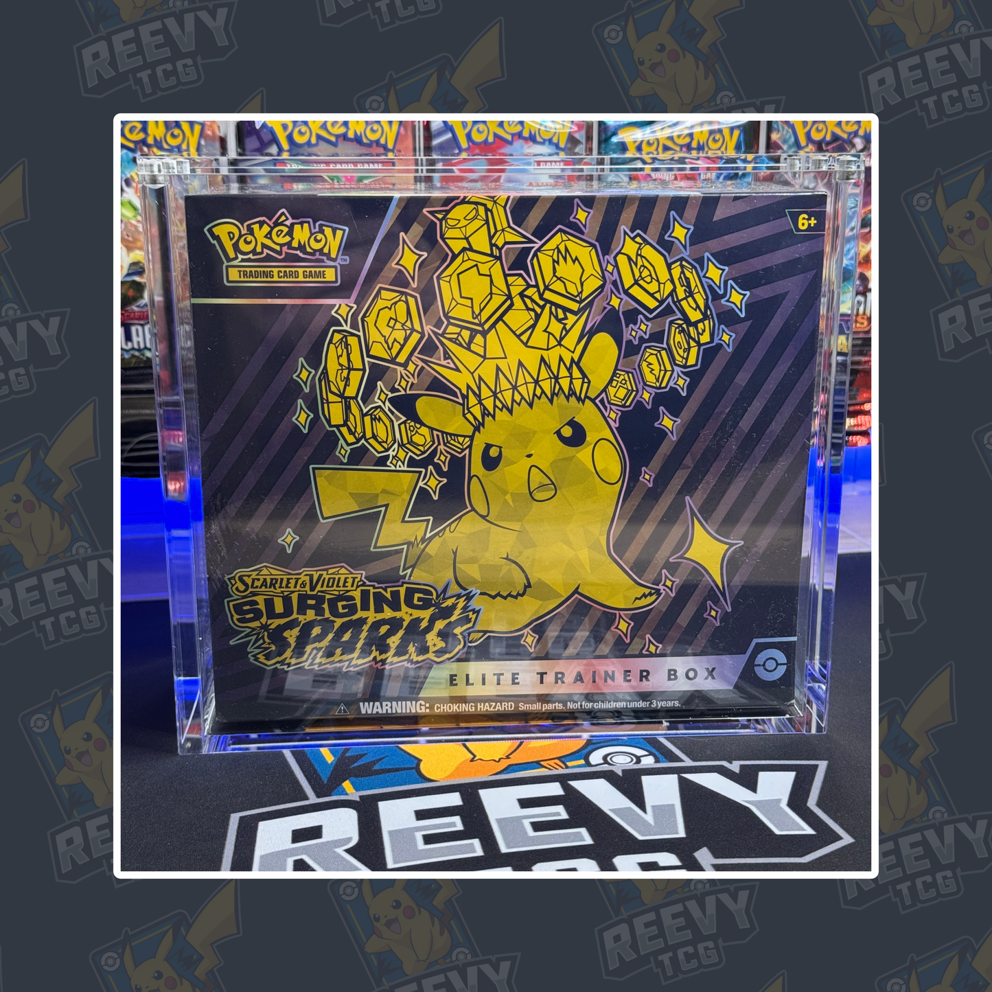 Acrylic Protective Display Case for Pokemon Elite Trainer Box