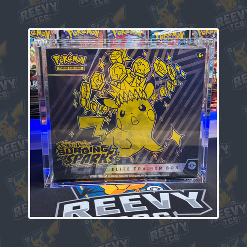 Acrylic Protective Display Case for Pokemon Elite Trainer Box