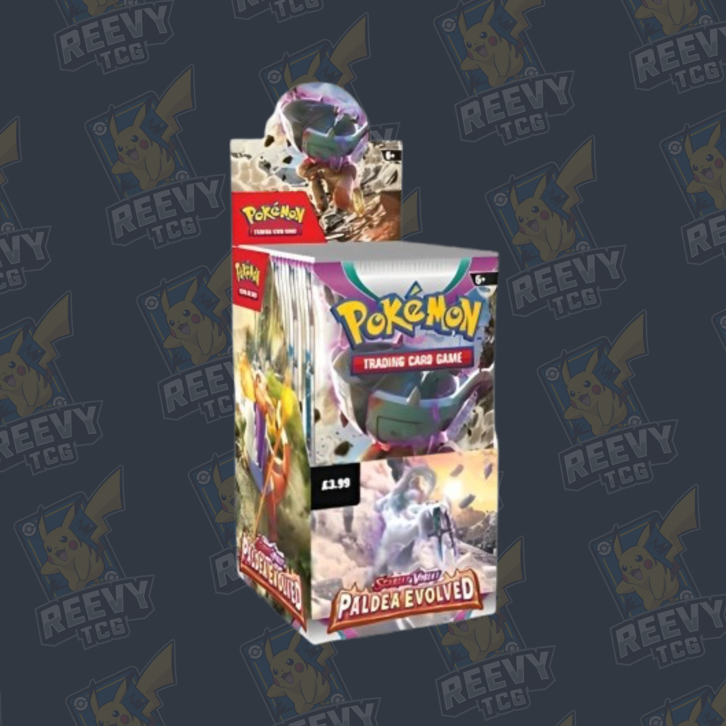 Pokemon TCG: Paldea Evolved - Half Booster Box (18 Packs)