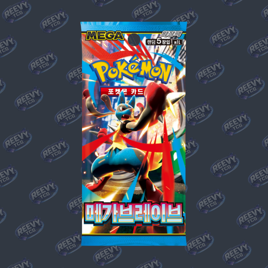 Pokemon TCG - Mega Brave - Korean [m1L] - Booster Pack