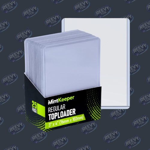 MintKeeper - Card Toploaders - Regular 35pt 3"x4" (25)