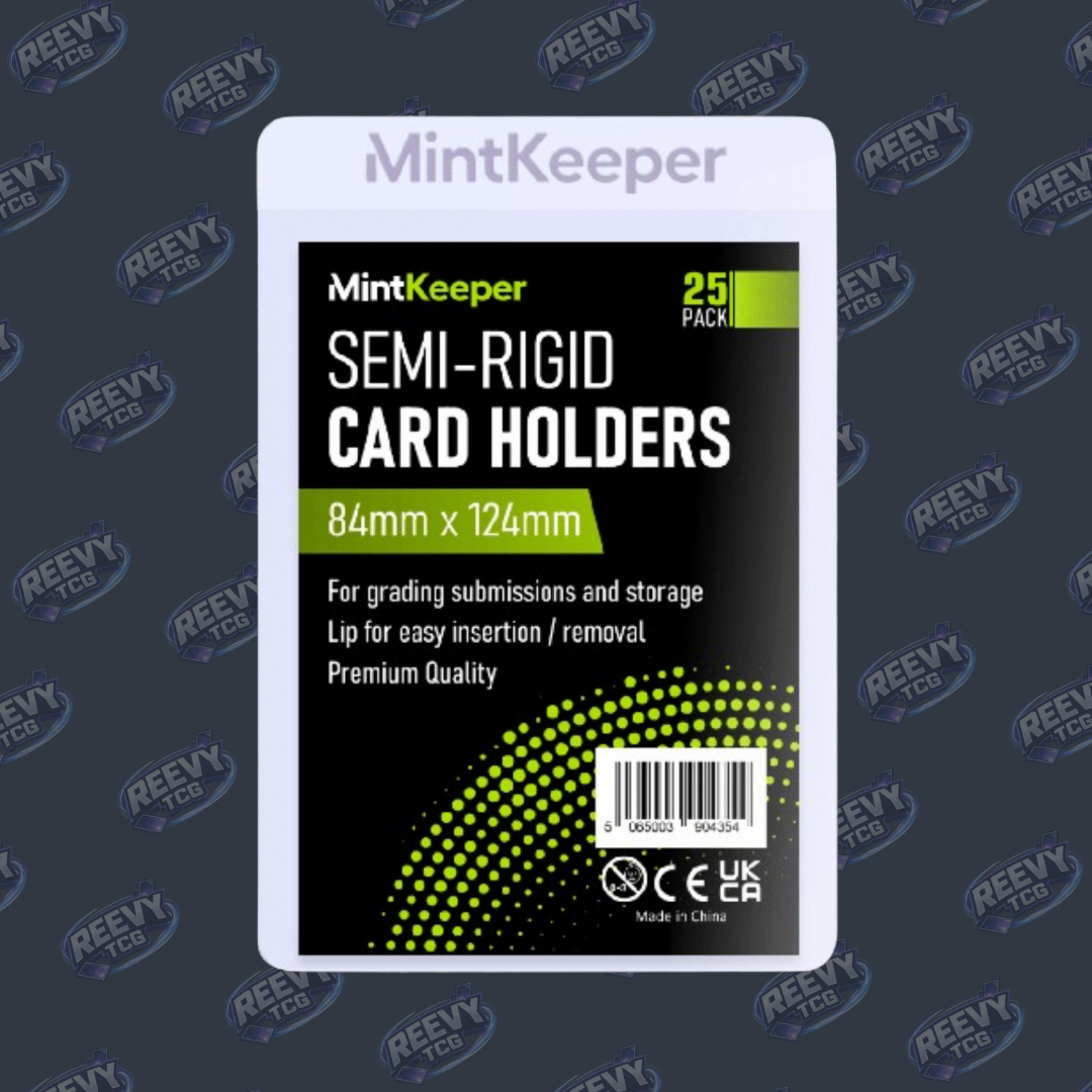 MintKeeper - Semi Rigid Card Holders - (25)