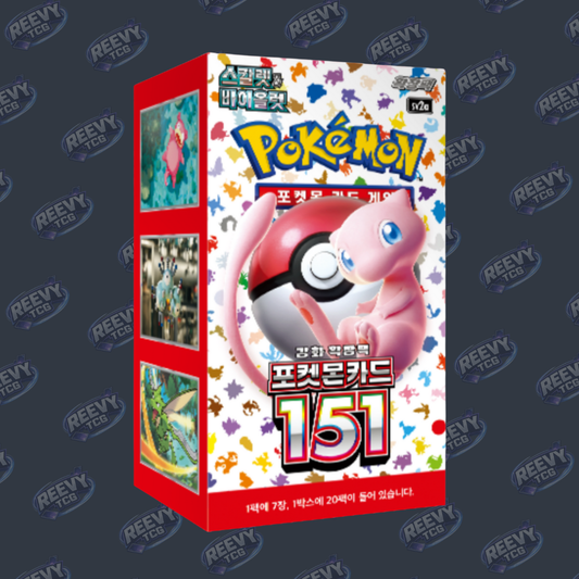 Korean Booster Boxes Reevy TCG Korean Booster Boxes Reevy TCG
