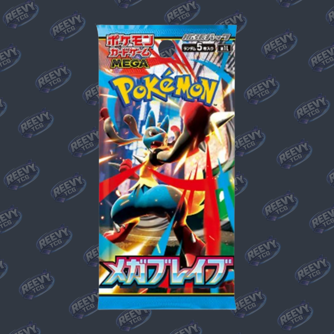 Pokemon TCG -  Mega Brave (m1L) - Japanese - Booster Pack