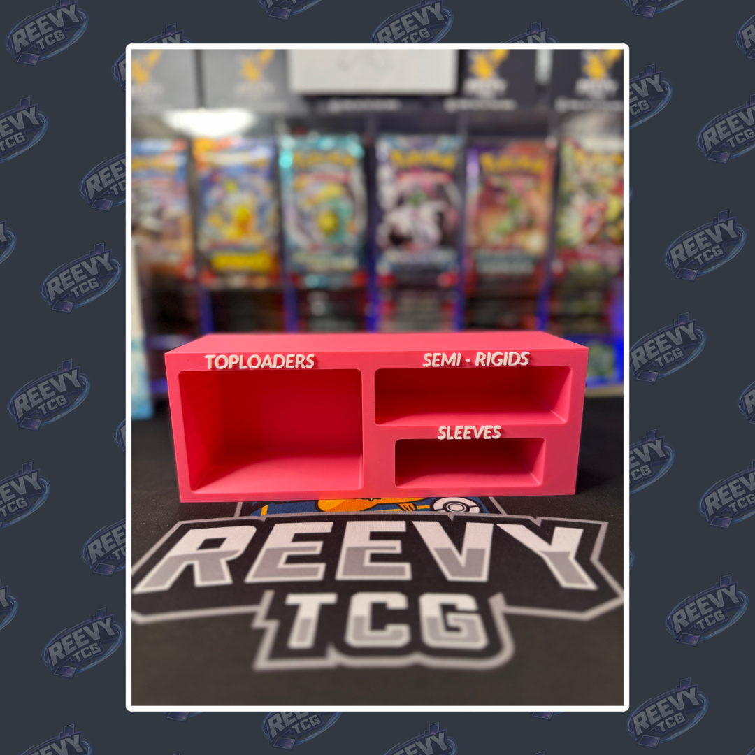Reevy TCG - Toploader, Penny Sleeves & Semi Rigid Premium Organiser