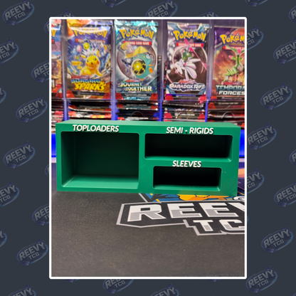 Reevy TCG - Toploader, Penny Sleeves & Semi Rigid Premium Organiser