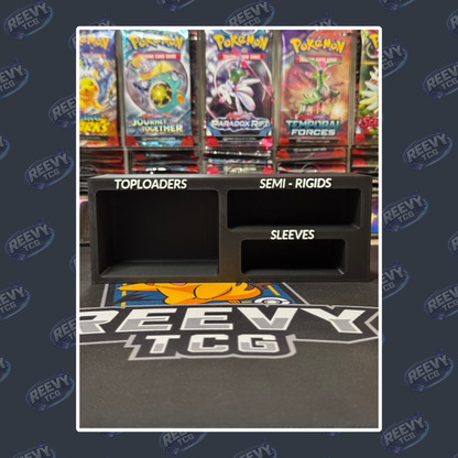 Reevy TCG - Toploader, Penny Sleeves & Semi Rigid Premium Organiser