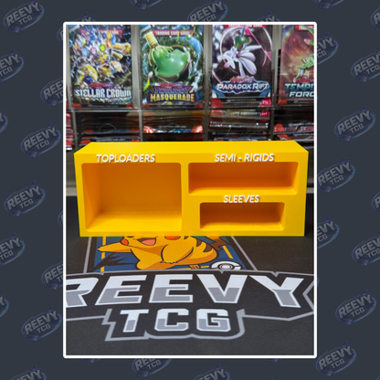 Reevy TCG - Toploader, Penny Sleeves & Semi Rigid Premium Organiser