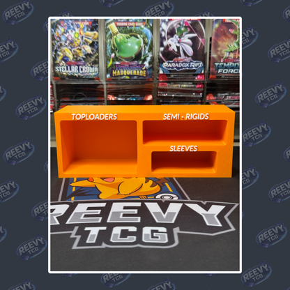 Reevy TCG - Toploader, Penny Sleeves & Semi Rigid Premium Organiser